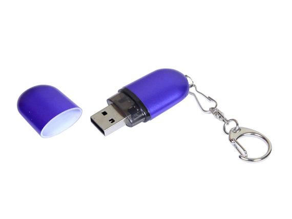 USB 2.0- флешка промо на 4 Гб каплевидной формы