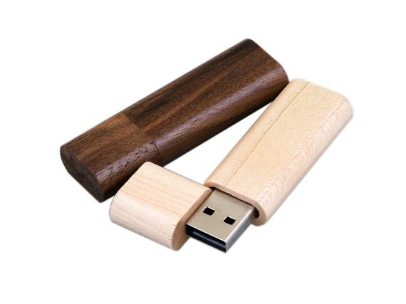 USB 3.0- флешка на 128 Гб эргономичной прямоугольной формы с округленными краями