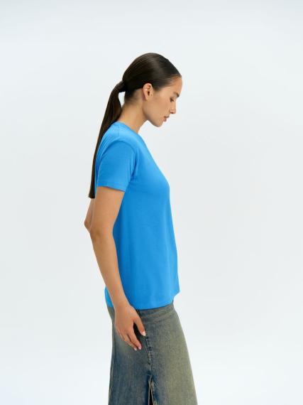 Футболка Regent 150 ярко-бирюзовая, размер XS