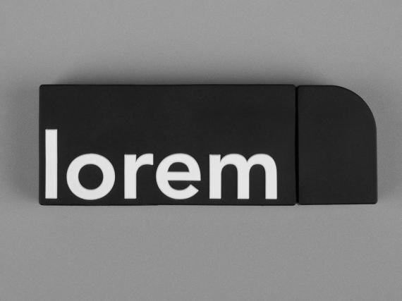 Флешка Gummi на заказ, 16 Гб