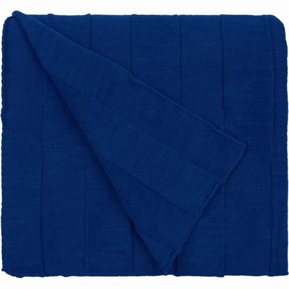 Плед Rombus, темно-синий (кобальт)