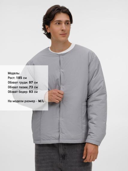 Куртка унисекс Veter, серая, размер M/L
