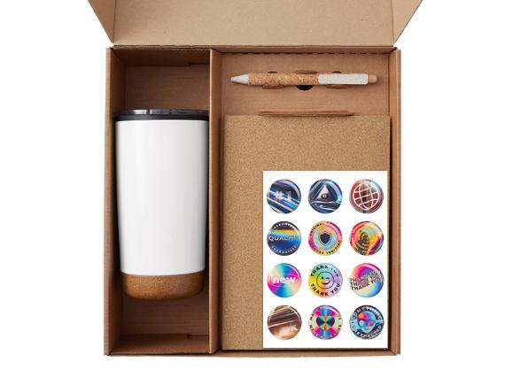 Набор «Earthly» с блокнотом, ручкой и термокружкой