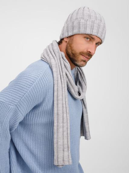 Шапка Metelitsa, серебристо-серый меланж