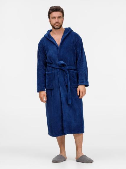 Халат флисовый Magic Mantle, темно-синий, размер M/L