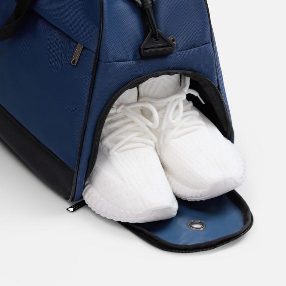 Спортивная сумка Atlantes, синяя с черным