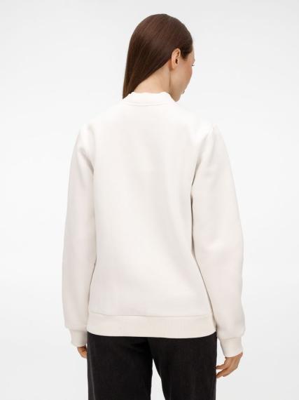 Бомбер унисекс AtmosWear, молочно-белый, размер S