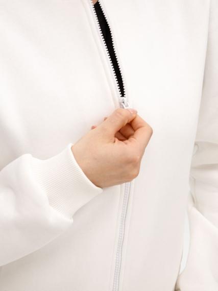 Бомбер унисекс Estado, молочно-белый, размер S