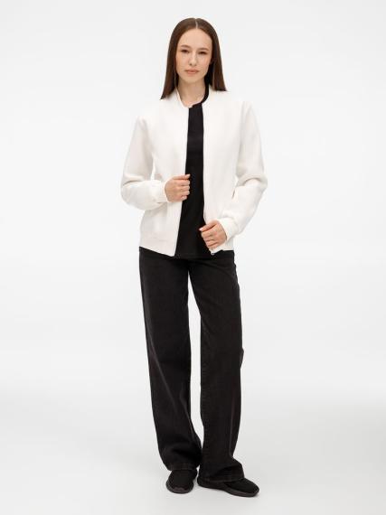 Бомбер унисекс Estado, молочно-белый, размер S