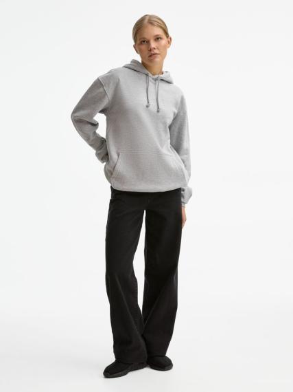 Худи унисекс Condor, серый меланж, размер 4XL