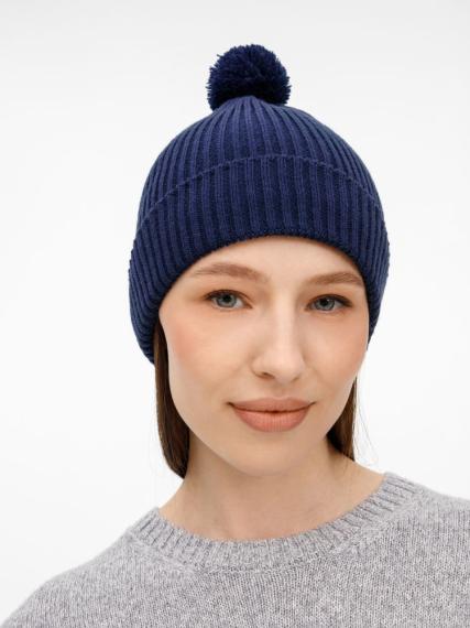 Шапка Catch Match, темно-синяя