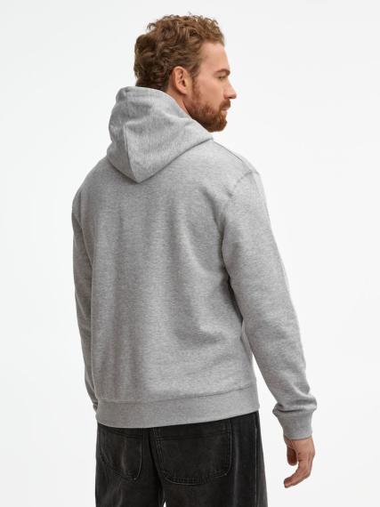 Толстовка унисекс Spencer серый меланж, размер M