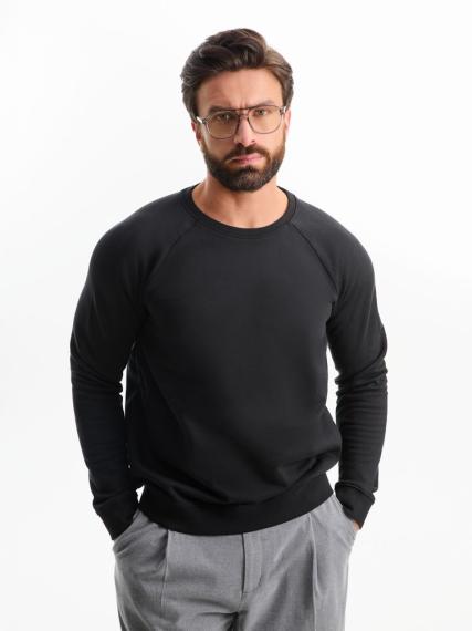 Свитшот унисекс Space, черный, размер XL