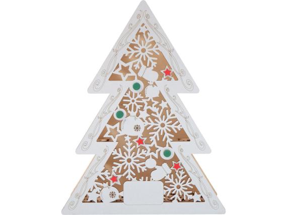 Шкатулка из фанеры в виде елки «Firytale»