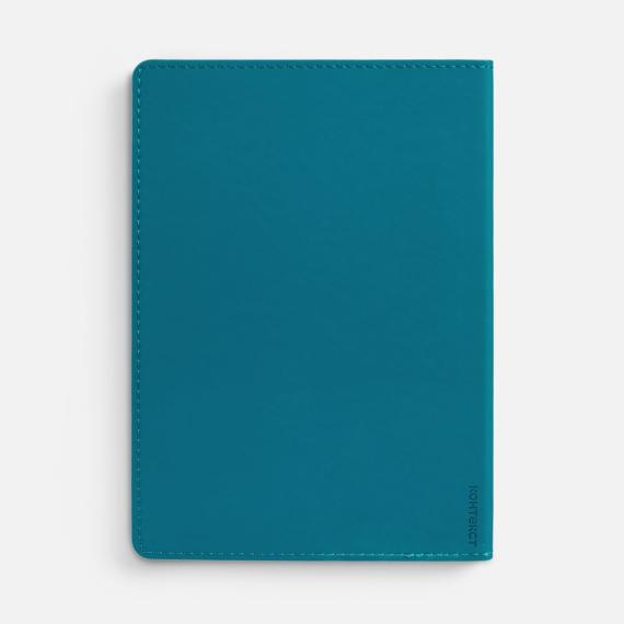 Ежедневник Tact, недатированный, бирюзовый