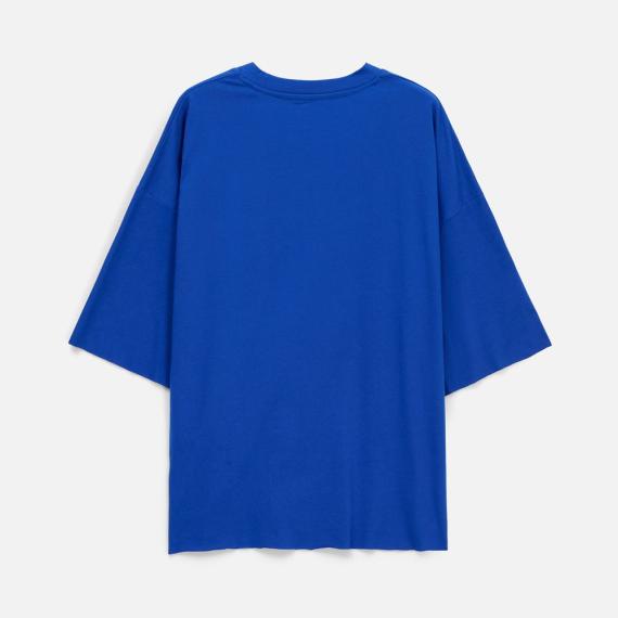 Футболка унисекс T1, синяя, размер M/L