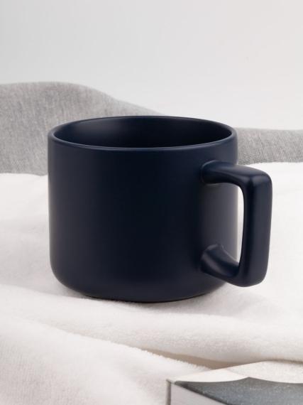 Чашка Jumbo в коробке матовая, темно-синяя