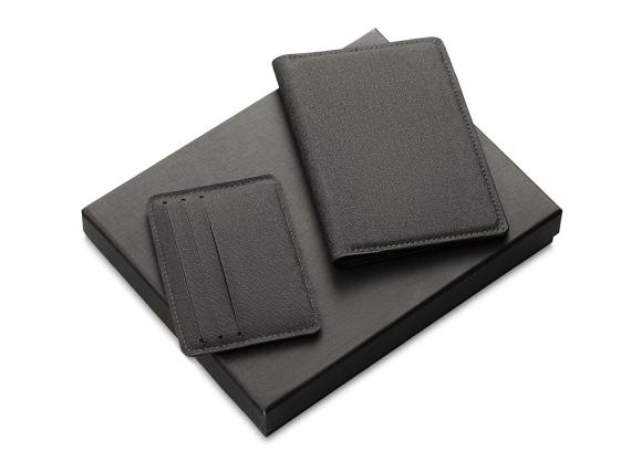 Подарочный набор «Consul»: обложка для паспорта и картхолдер