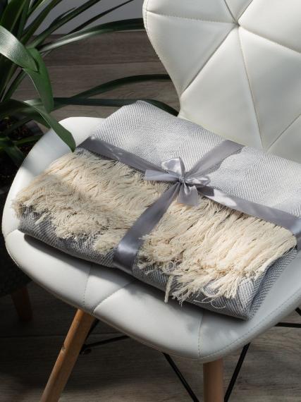 Плед «Сенеж», серый