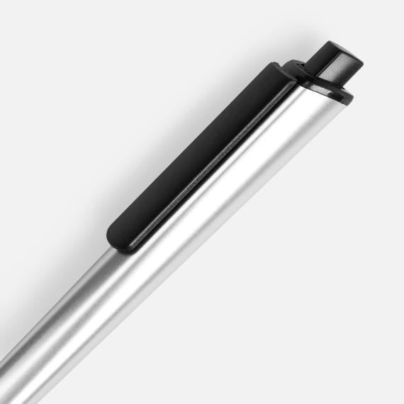 Ручка шариковая Informa, металлик, серебристая