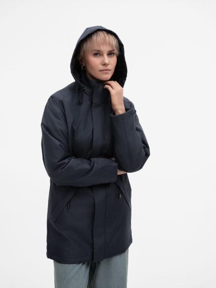 Куртка на стеганой подкладке Robyn темно-синяя, размер M