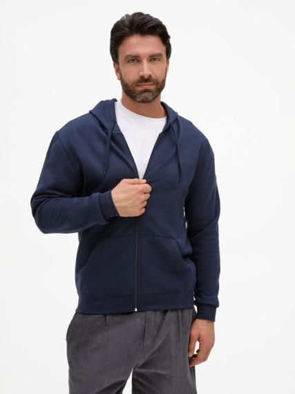 Толстовка унисекс Stone темно-синяя, размер 3XL