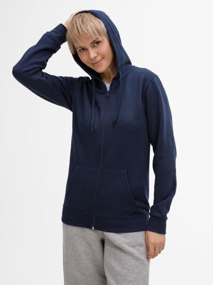 Толстовка унисекс Stone темно-синяя, размер 3XL