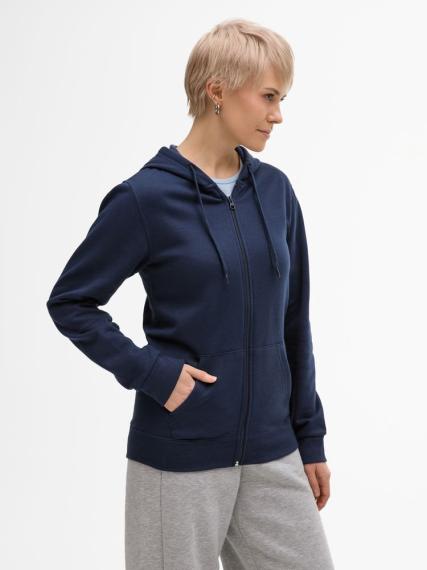 Толстовка унисекс Stone темно-синяя, размер 3XL