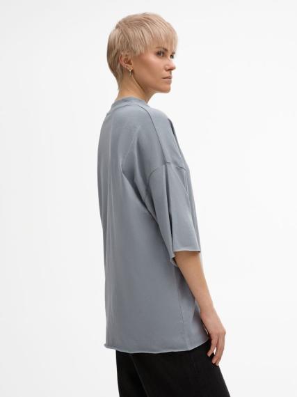 Футболка унисекс T1, серая, размер M/L