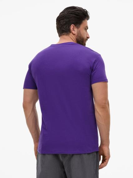 Футболка Imperial 190, темно-фиолетовая, размер 3XL