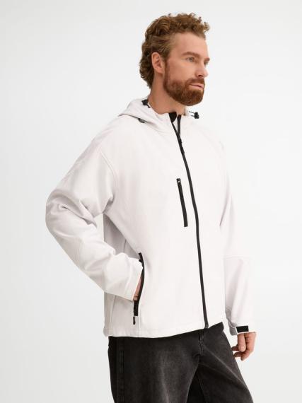 Куртка мужская с капюшоном Replay Men 340 белая, размер L