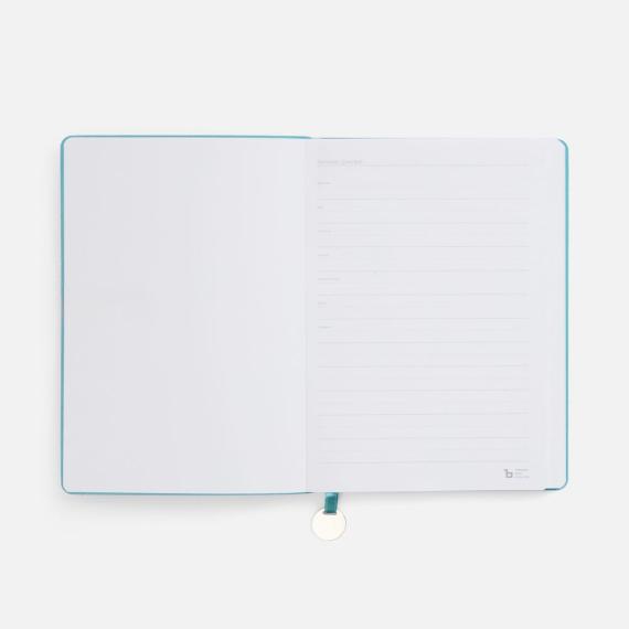 Ежедневник Lafite, недатированный, бирюзовый