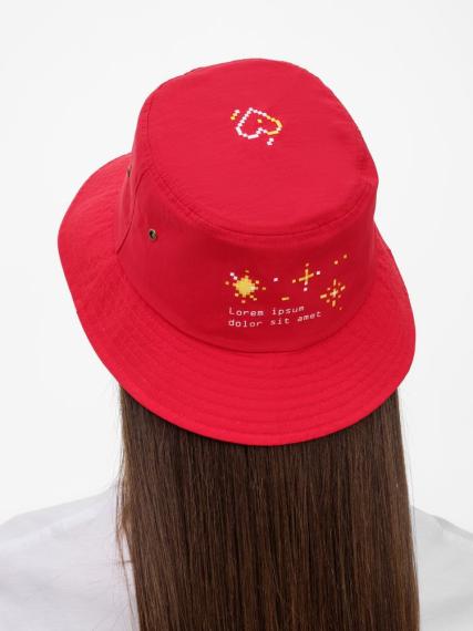 Панама Pana Vista, красная