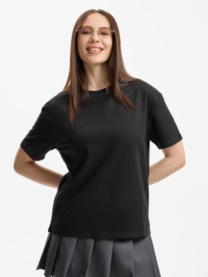 Футболка унисекс Durington, черная, размер XS/S