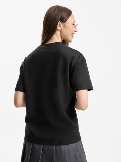 Футболка унисекс Durington, черная, размер XS/S