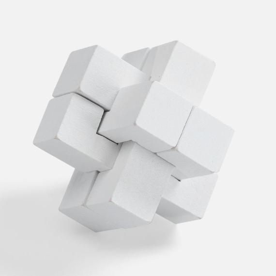 Набор из 3 головоломок Tickler Arcade, белый