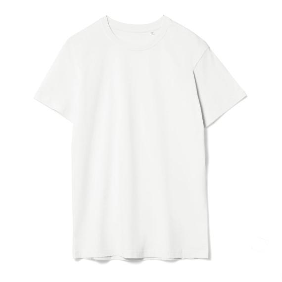 Футболка унисекс T-Bolka 160, белая (белоснежная), размер XL