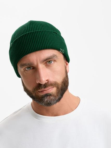 Шапка Ribelle, темно-зеленая (хвойная)