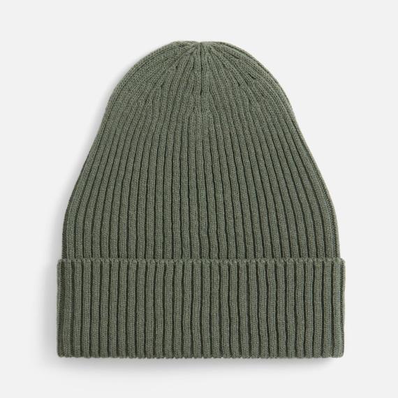 Шапка Catch Match без помпона, зеленая (полынь)