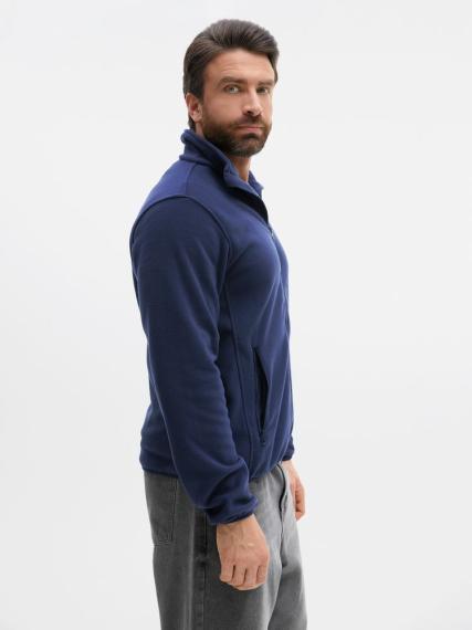 Куртка флисовая унисекс Ben Mac, темно-синяя, размер XXL