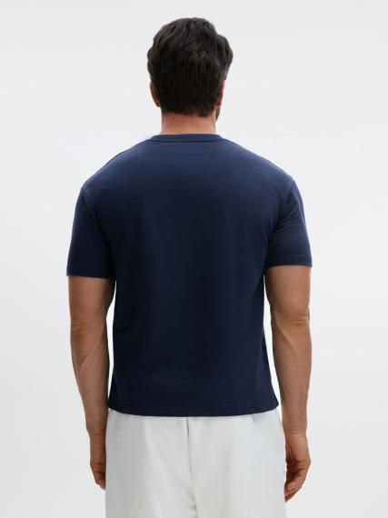 Футболка унисекс Durington, темно-синяя, размер XS/S