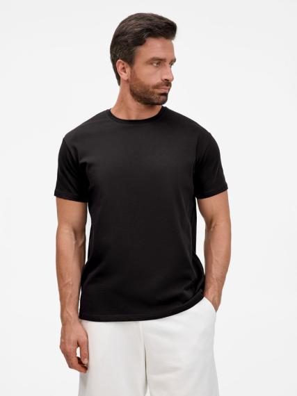 Футболка унисекс T-Bolka 200, черная, размер XL