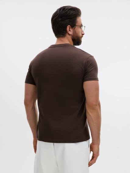 Футболка Regent 150 темно-коричневая (шоколад), размер XL