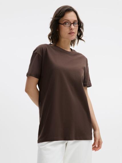Футболка Regent 150 темно-коричневая (шоколад), размер XL