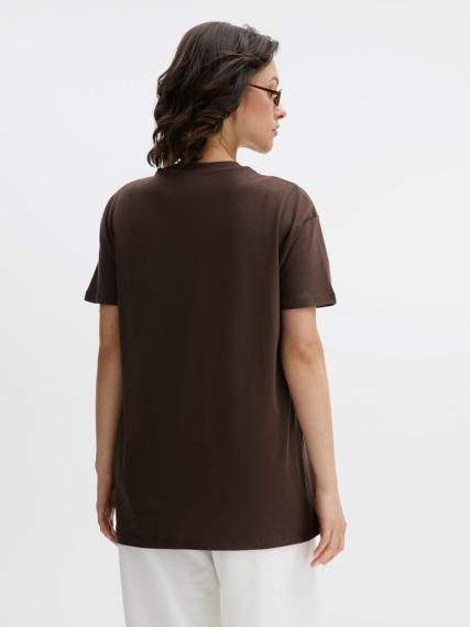 Футболка Regent 150 темно-коричневая (шоколад), размер XL