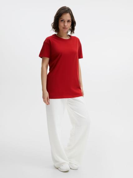 Футболка Regent 150 вишнево-красная, размер XS