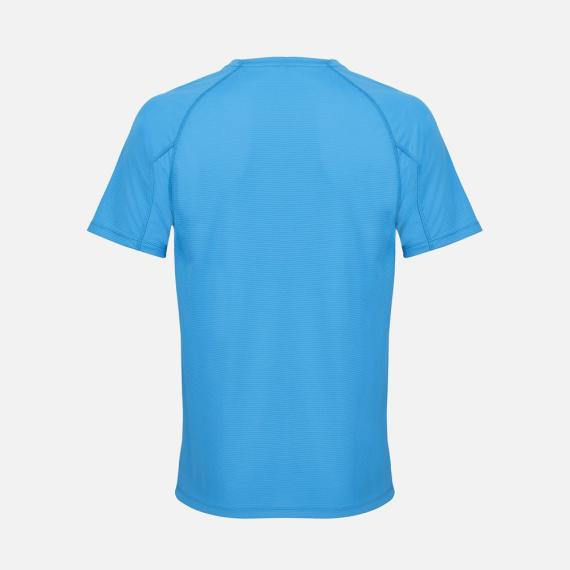 Футболка спортивная унисекс Vortex, ярко-бирюзовая, размер S