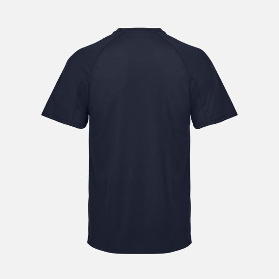 Футболка спортивная унисекс Vortex, темно-синяя, размер XS