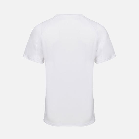 Футболка спортивная унисекс Vortex, белая, размер S