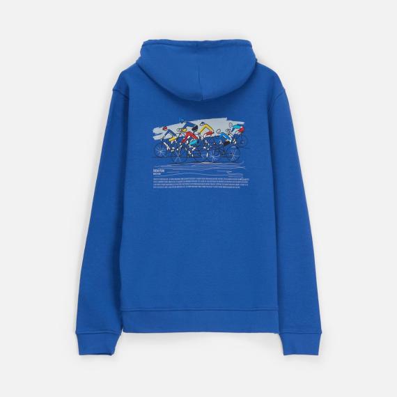 Толстовка унисекс Calipso, ярко-синяя (royal), размер XXL